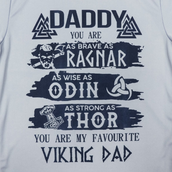 RUGEVIT ФУТБОЛКА YOU ARE MY FAVOURITE VIKING DAD COOLMAX GREY
